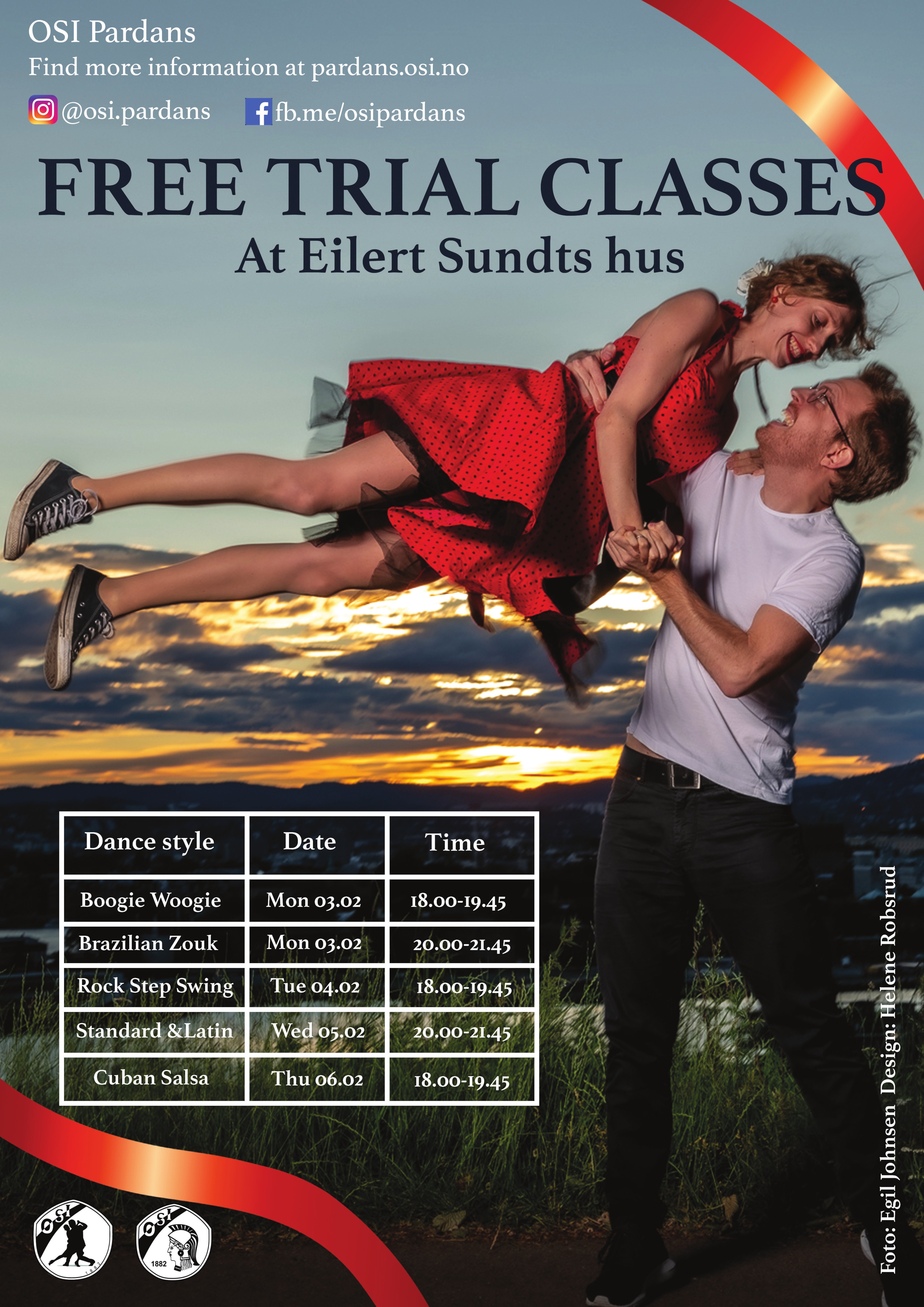Free trial classes